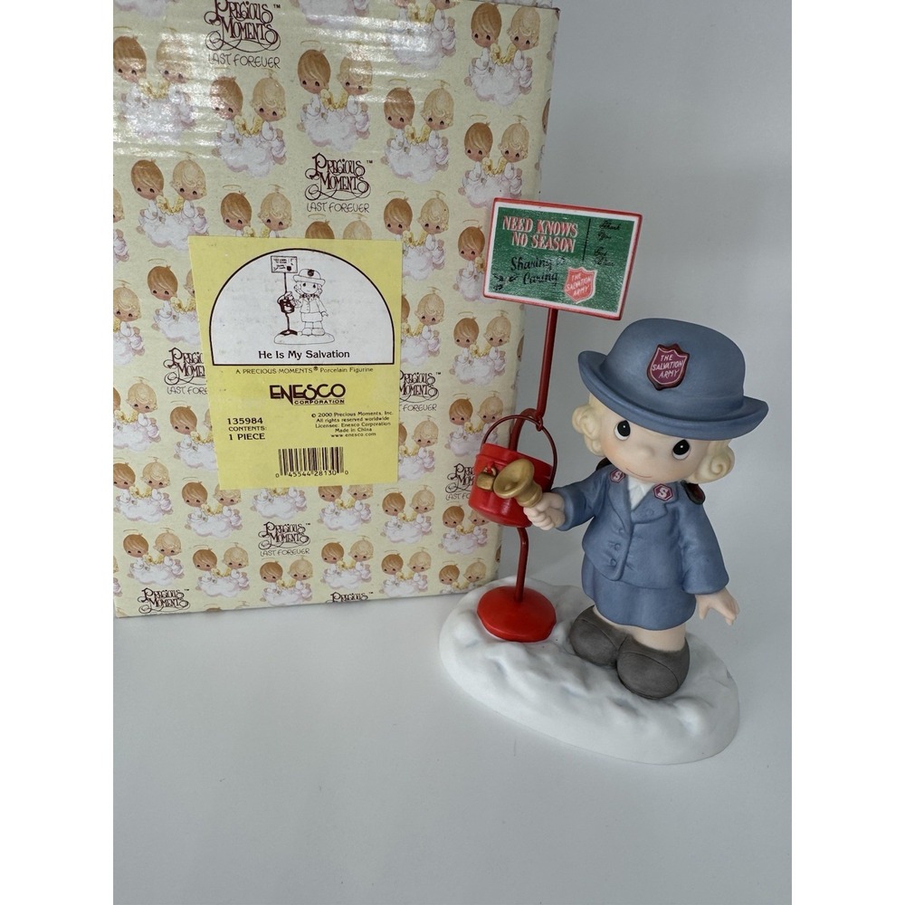 Precious Moments "He Is My Salvation" 135984 - In Original Packaging . Christmas